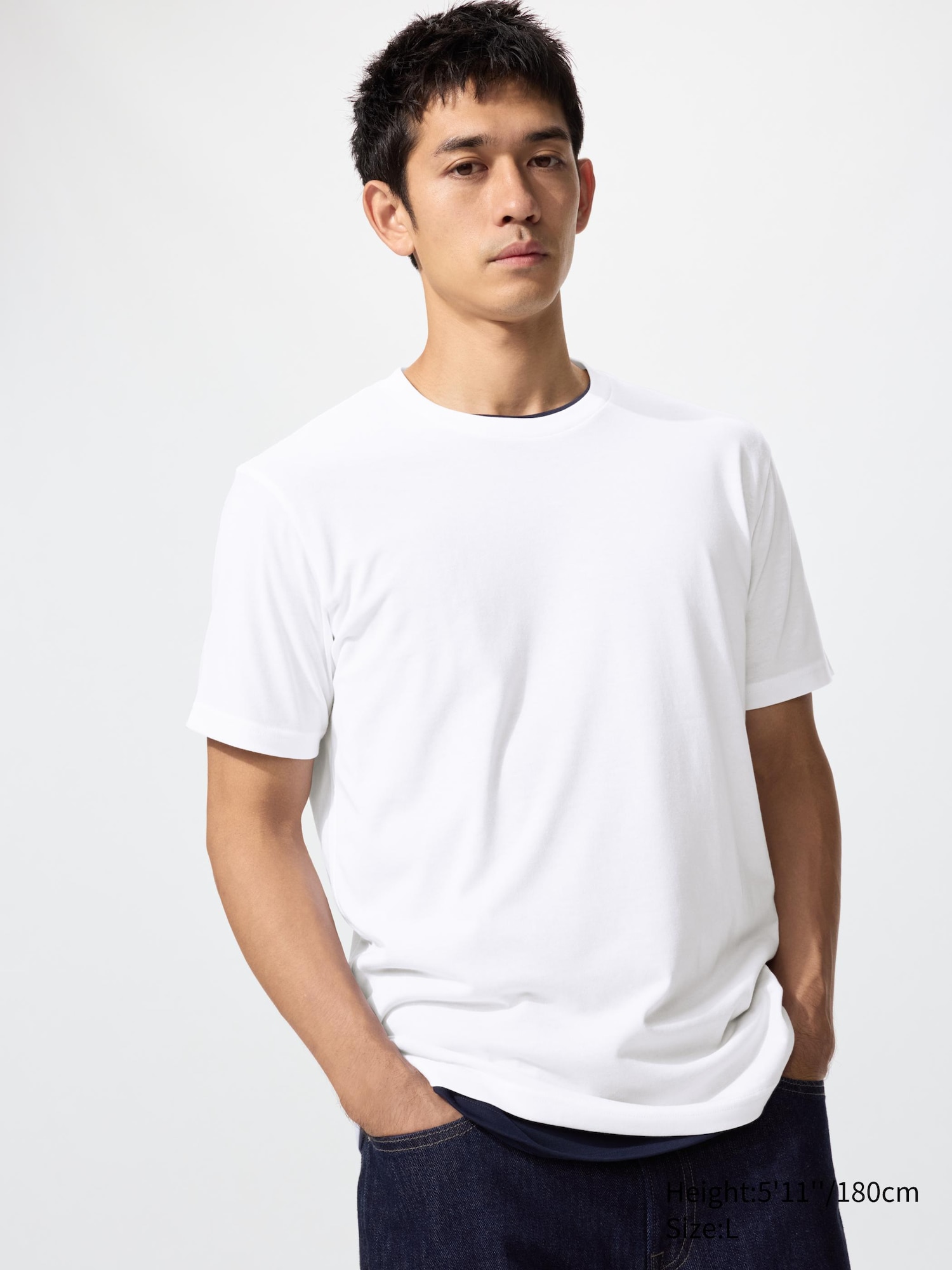 Dry Colour Crew Neck Short Sleeve T-Shirt