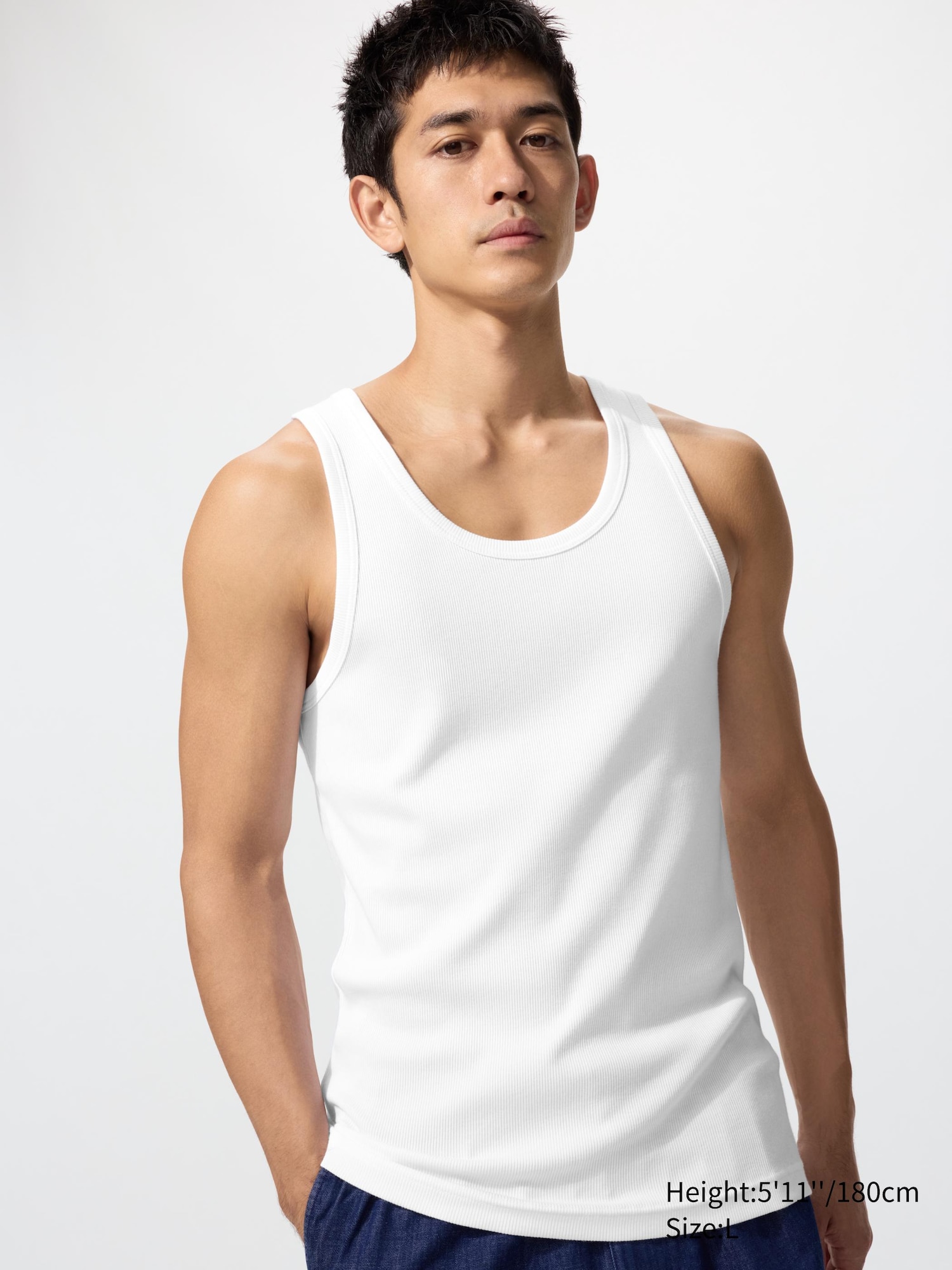 Dry Ribbed Tank Top