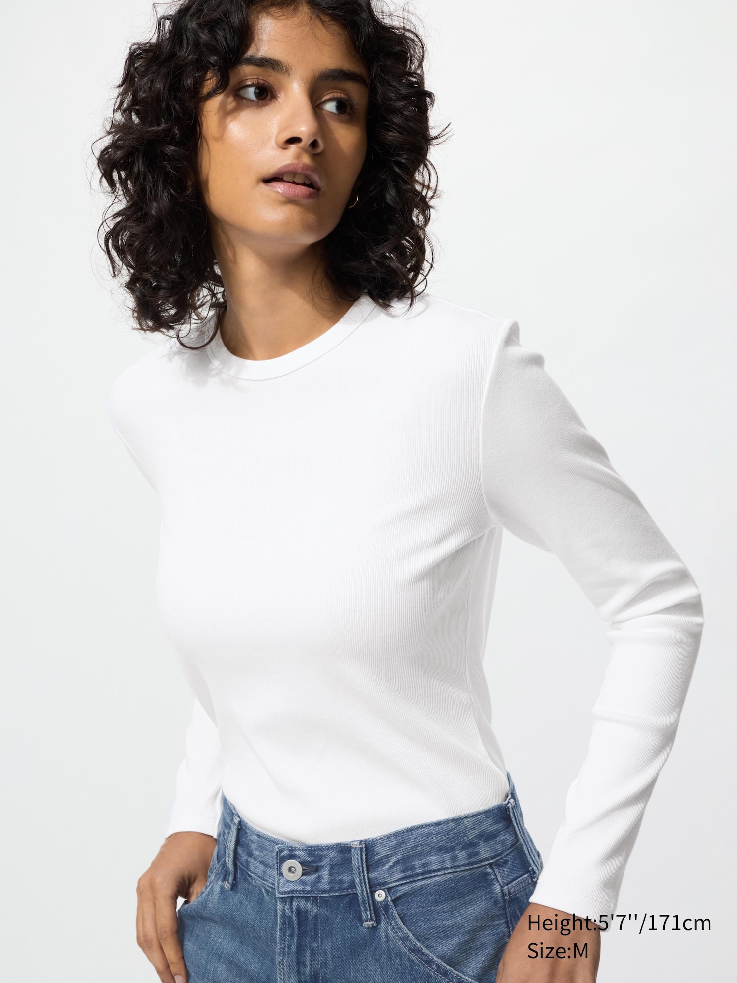 Soft Ribbed T-Shirt Long Sleeve
