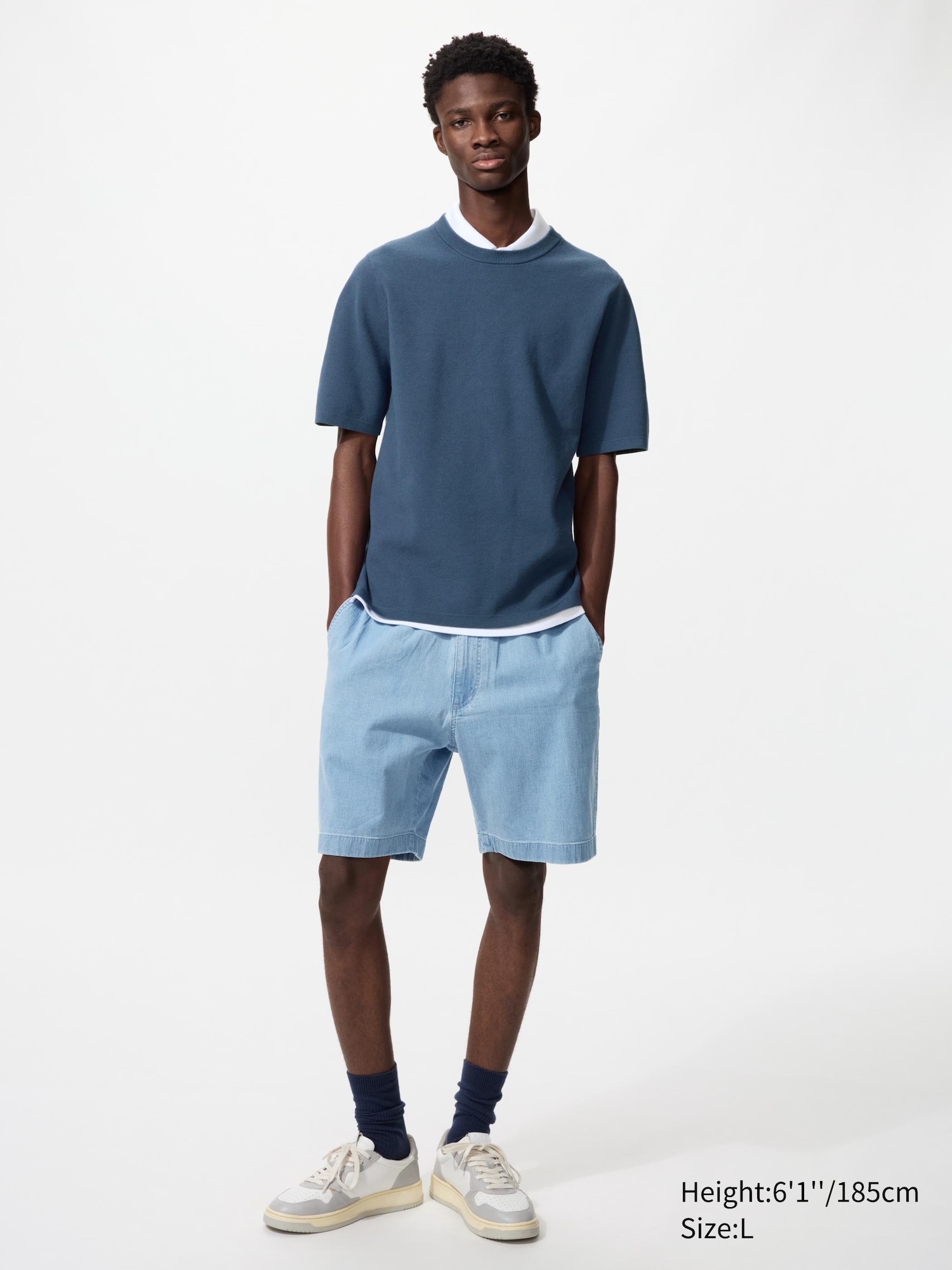 Stretch Easy Shorts Denim