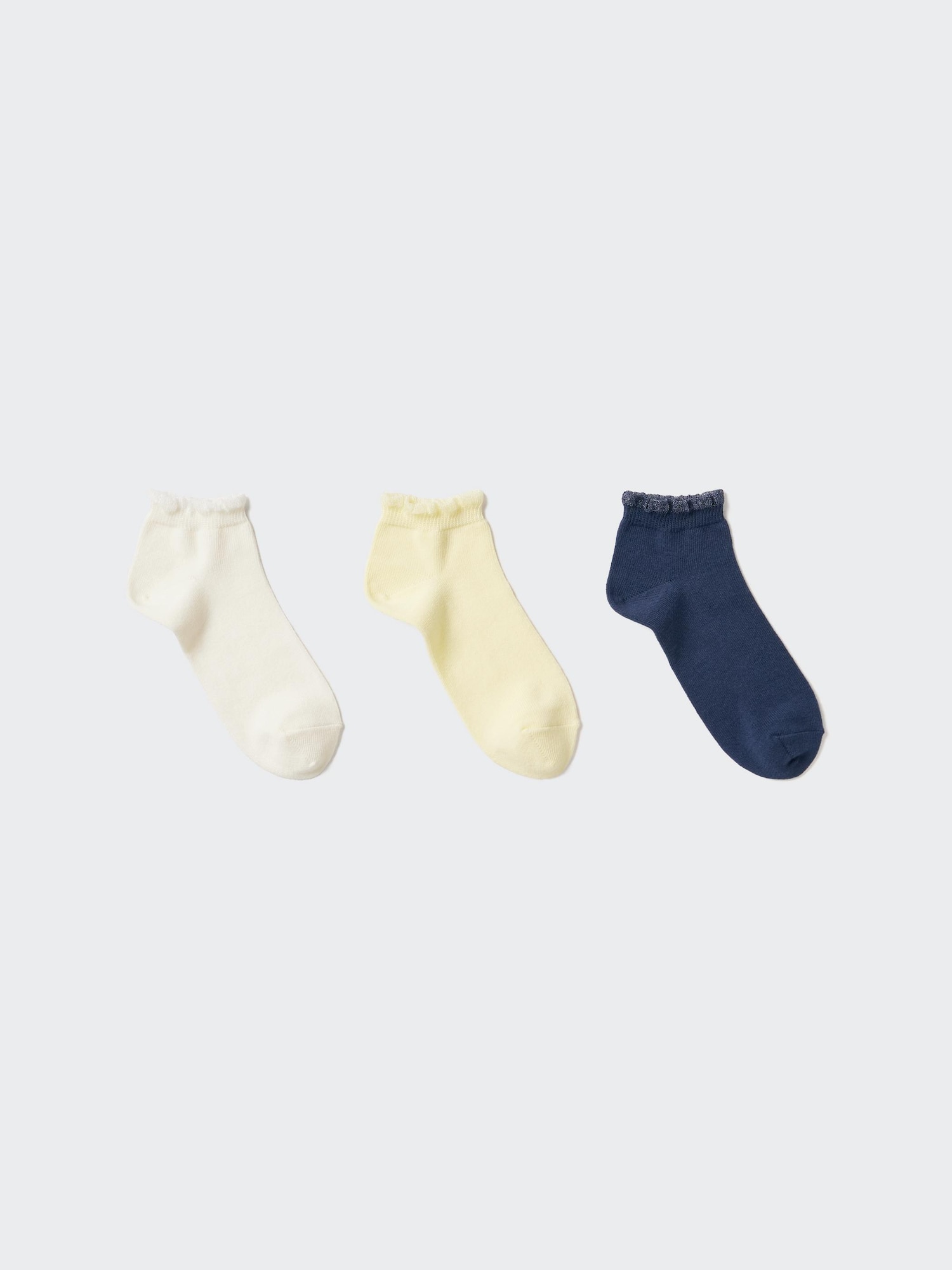 GIRLS Short Socks 3 Pairs