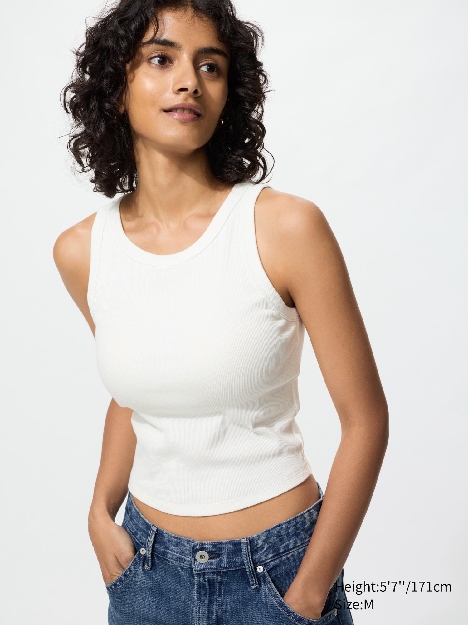 Ribbed Cropped Bra Top