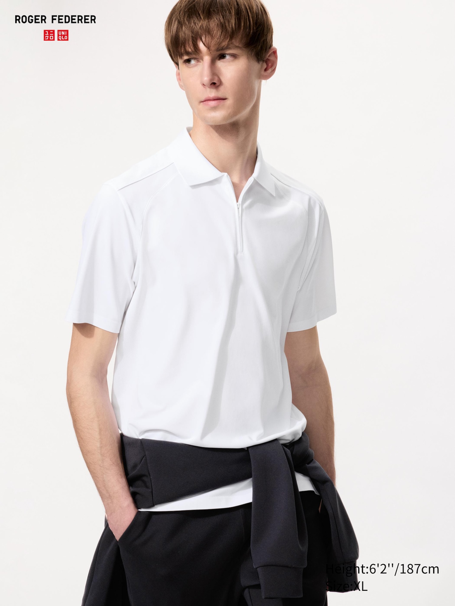 DRY-EX Half-Zip Polo Shirt