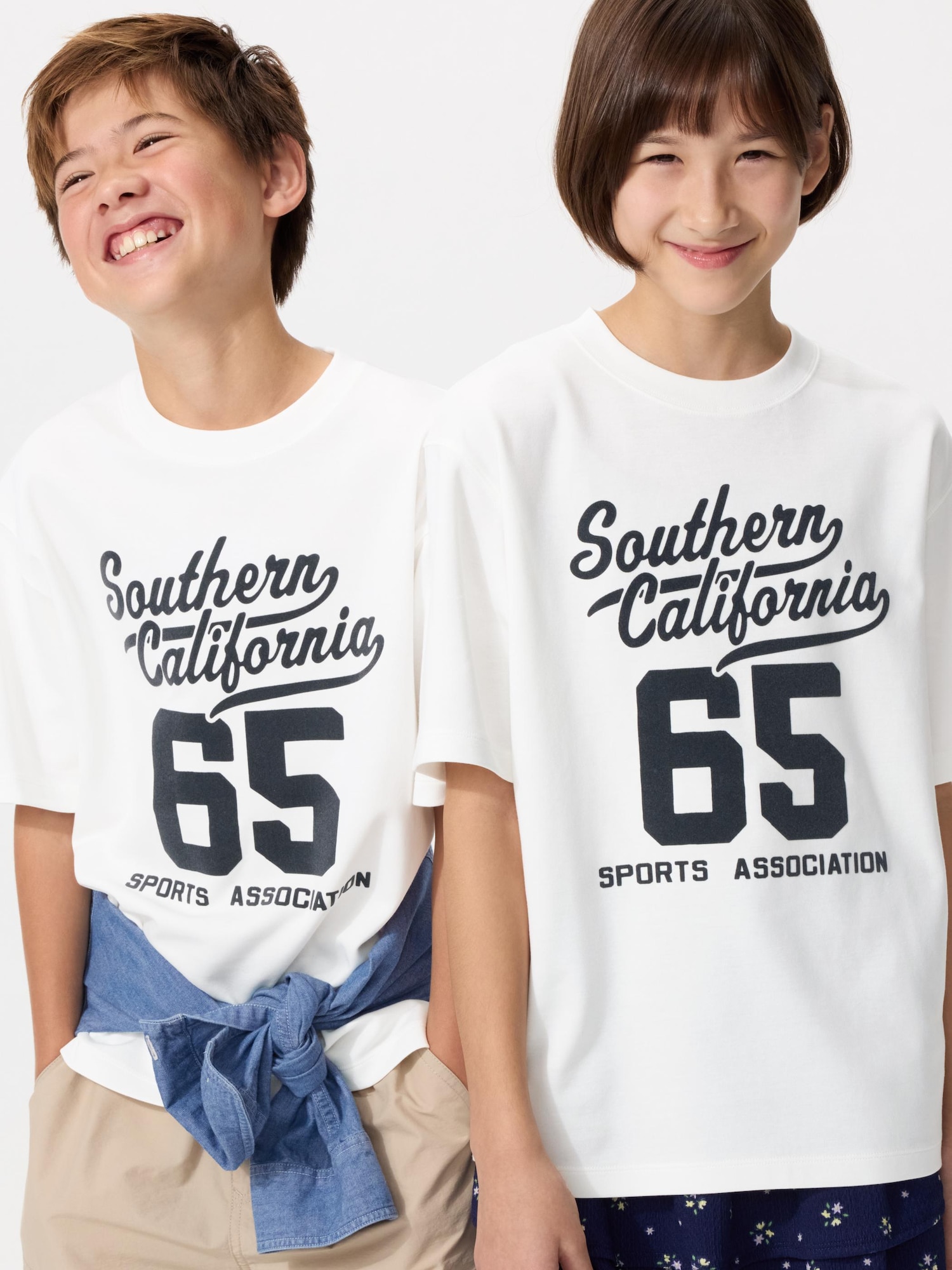 KIDS AIRism Cotton Graphic Crew Neck T-Shirt