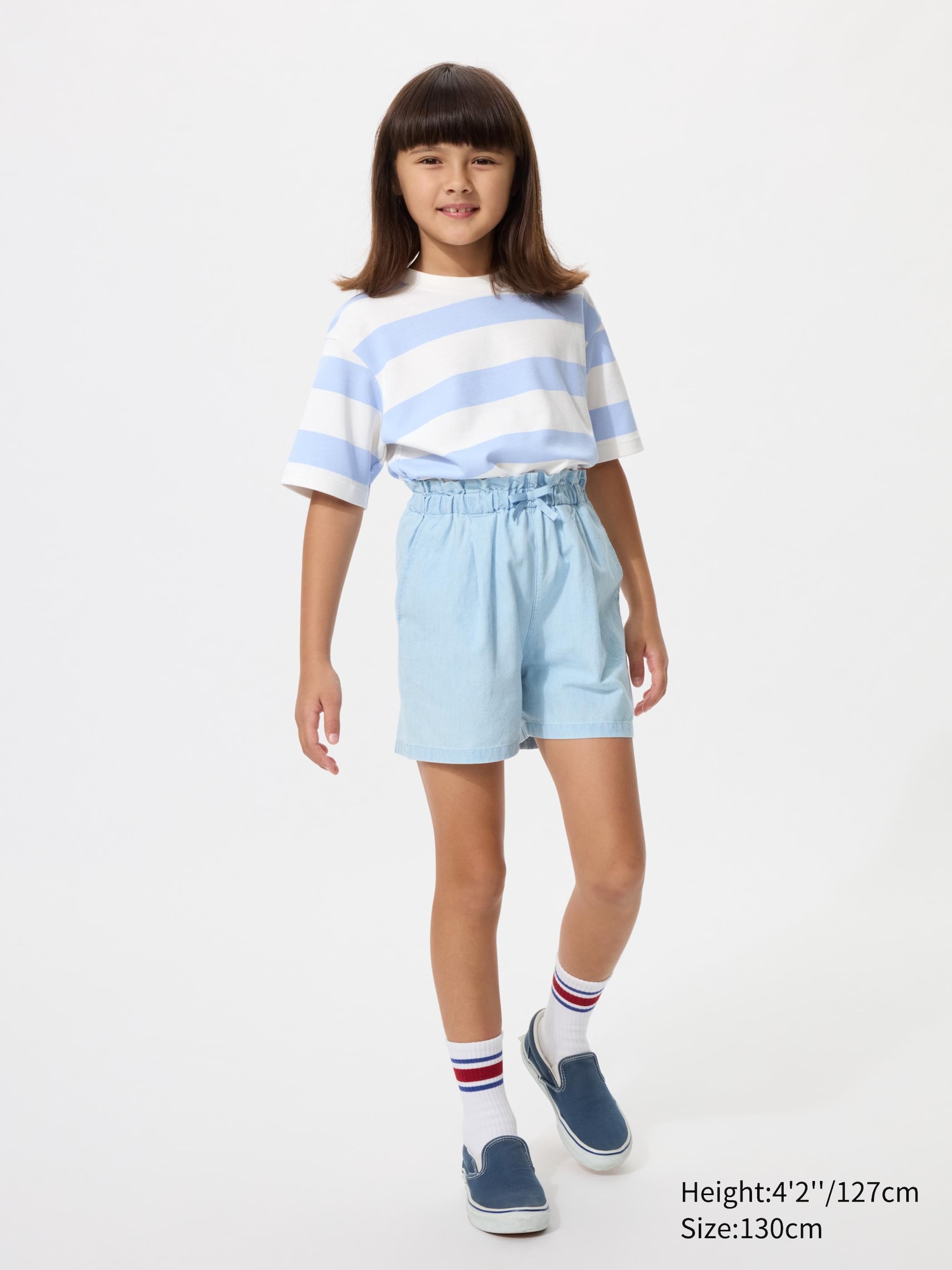 GIRLS Easy Shorts Chambray
