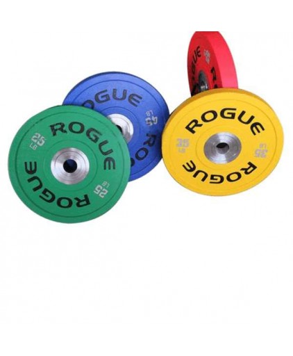 ROGUE Urethane High Quality Bumper Colored Plates (10lb - 55lb)