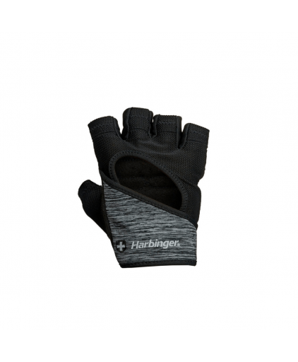 Harbinger Women's Flexfit Gloves in Grey/Black