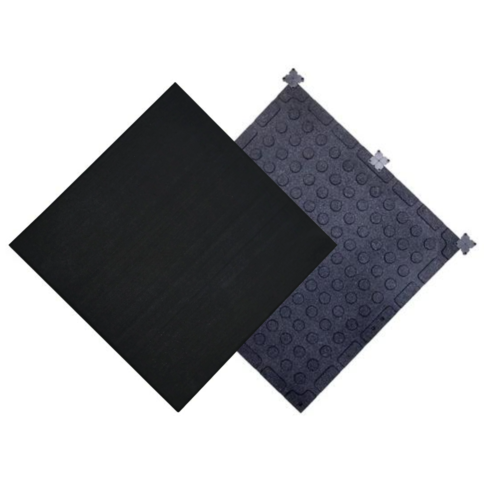 Premium Connector Tile Series - Black - 30mm