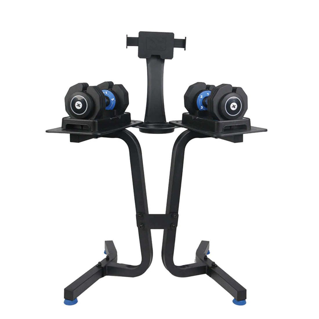 Xterra Adjustable Dumbbells (1-5 Kg) Set With Stand